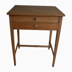 Art Deco Oak Plant Table