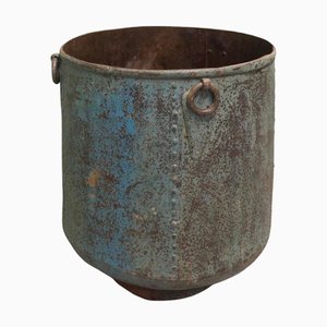 Industrial Style Iron Log Bin