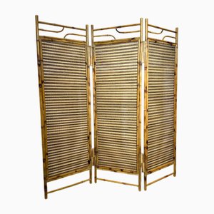 Bamboo Screen in Rattan and Bamboo