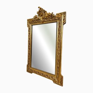 Gilded Mirror with Ornate Frame