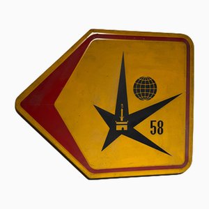 Insegna originale Expo, 1958