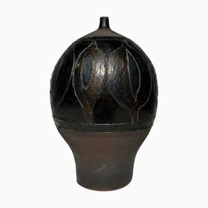 Vintage Ceramic Vase by Perignem, 1960s