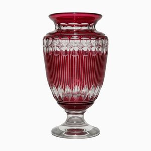 Art Deco Crystal Antinea Vase from Val St Lambert, 1926