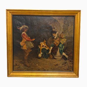 Leopold Müller, Ende 19. Jh., Öl auf Leinwand