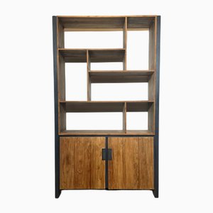 Industrial Bookcase in Wood