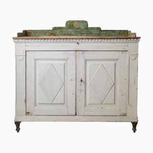 Antique Swedish Gustavian Style Handmade Country House Sideboard
