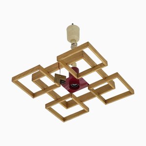 Amelio Pendant Lamp attributed to Angelo Brotto for Esperia, 1960s