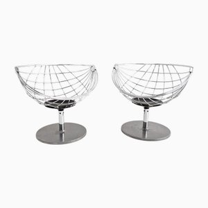 Atomic Ball Chairs by Rudi Verelst for Novalux, 1970s, Set of 2