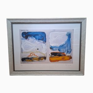 Mario Schifano, Homage to Sandro Chia, Silkscreen Print, 1990s