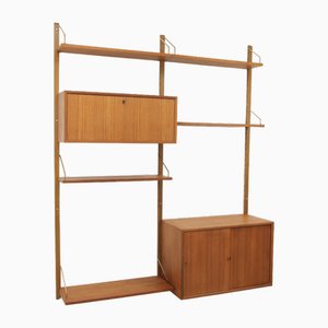 Système d'Étagères Royal System en Teck par Poul Cadovius, 1960s, Set de 10