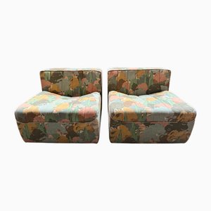 Model 9000 Modular Sofa attributed to Tito Agnoli for Arflex, 1960s, Set of 2