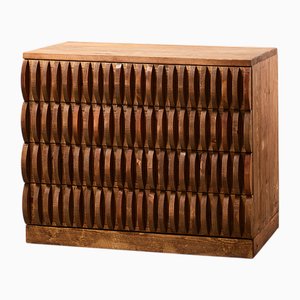 Commode par Mario Ceroli pour Poltronova, Italie, 1970s