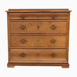 Commode Antique en Chêne, Danemark, 1850s