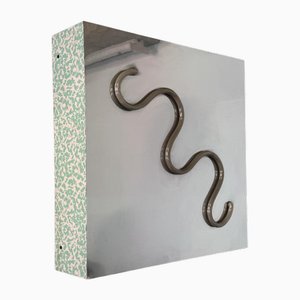 Applique Murale Art Néon Postmoderne, Italie, 1980s