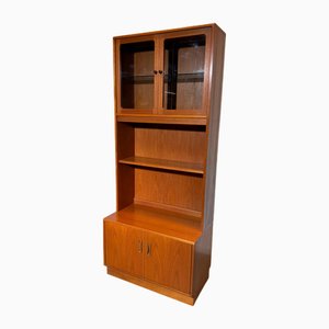 Bibliothèque Mid-Century en Teck