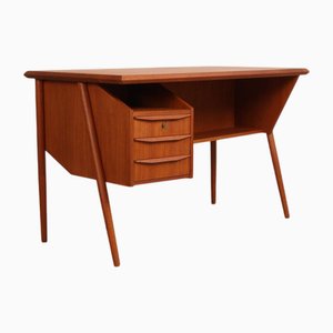 Bureau en Teck par Gunnar Nielsen Tibergaard, Danemark, 1960s