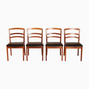 Chaises de Salle à Manger G-Plan Fresco Mid-Century en Teck, 1980s, Set de 4