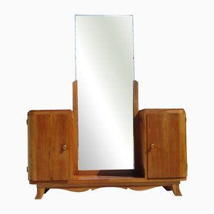 Art Deco Frisiertisch aus Nussholz, 1920er