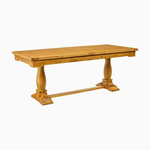 English Oak Extending Dining Table