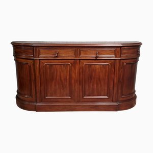 Buffet Demi-Lune Napoléon III en Acajou de Cuba