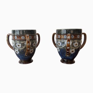Tasses d'Amour Antiques de Royal Doulton, 1900s, Set de 2