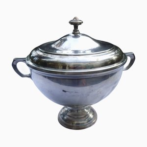 Lidded Tureen in 700 Silver from Metallwarenfabrik Hutschenreuter, 1920s