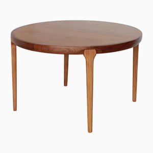 Table de Salle à Manger Extensible Scandinave en Teck, 1960s