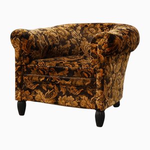 Französischer Art Deco Sessel mit Original Bezug, 1920er