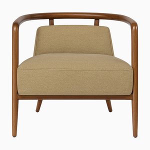 Chaise Essex Jaune par Javier Gomez