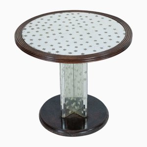Table d'Appoint avec Miroir Art Déco, Italie, 1930s