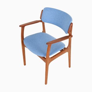 Fauteuil Modèle 60 en Teck par Erik Buck pour OD Møbler, Danemark, 1970s