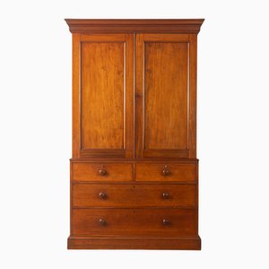 Armoire Antique en Lin, 1840s