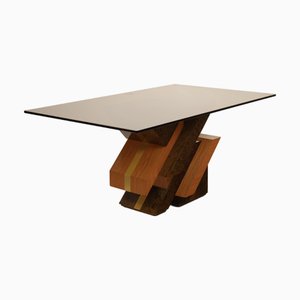 Vintage Sculpture Table by Poggioli Italia, 1970s