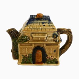 Haus Teekanne aus Schlicker Steingut, 1980er