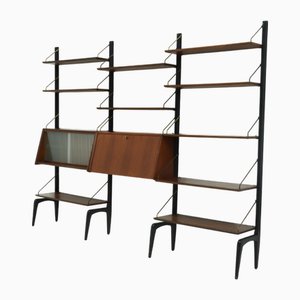 Console Murale en Teck par Louis van Teeffelen pour Webe, 1950s