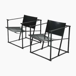 Fauteuils Modèle FM60 par Radboud van Beekum pour Pastoe, 1980s, Set de 2