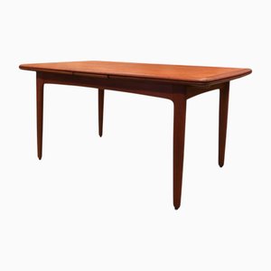 Esstisch aus Teak mit großen ausziehbaren Blättern von Svend Åge Madsen, 1960er