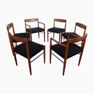 Chaises de Salle à Manger en Teck par HW Klein pour Bramin, Danemark, 1960s, Set de 6