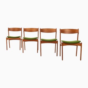 Chaises de Salle à Manger Vintage par Erik Buch pour OD Møbler, 1960s, Set de 4