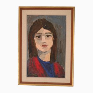 Björn Gidstam, Gaze Beyond the Canvas, 1960, Öl auf Leinwand, Gerahmt