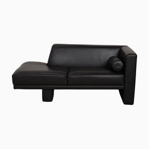 Chaise Longue Visavis en Cuir de Brühl