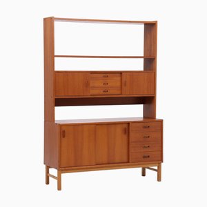 Vintage Teak Bookcase, 1960s