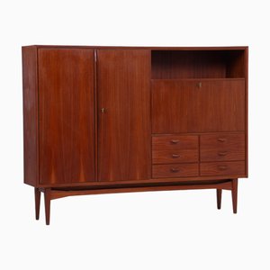 Vintage Highboard in Teak, 1960s