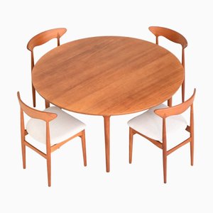 Runder Esstisch aus Teak von France & Søn / France & Daverkosen für Cado, Dänemark, 1960er