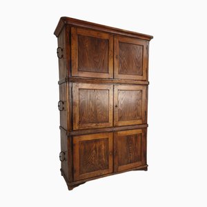 Meuble de Campagne Européen en Pin / Coffre à Coffre, 19ème Siècle