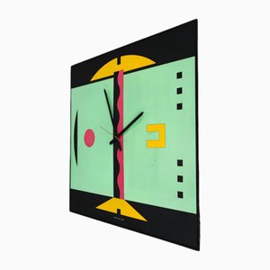 Postmoderne Uhr von Alessandro Mendini, 1980er