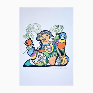 Niki De Saint Phalle, Tribute to Life, 1975, Lithograph