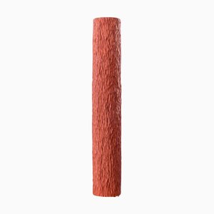Volume 03 Floor Lamp in Red Mahogany and Stained Abachi Wood by Tellurico