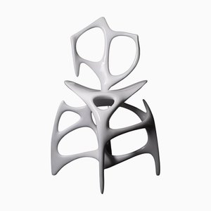 Pearly White AI Standard Gu Chair by Duen Studio