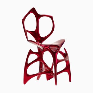 Shining Red AI Standard Gu Chair by Duen Studio